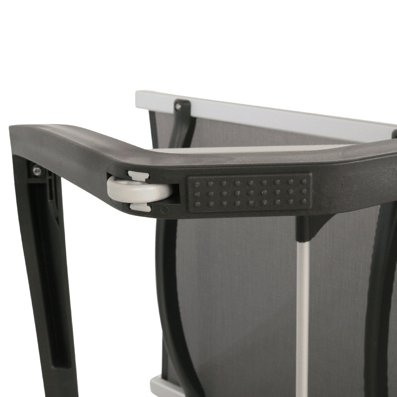 Méridiennes de patio Seabreeze Sunloungers, Noir, Noir
