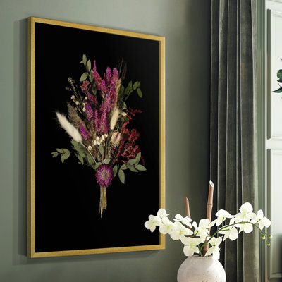 Nosegay III Framed Print - Solid Wood