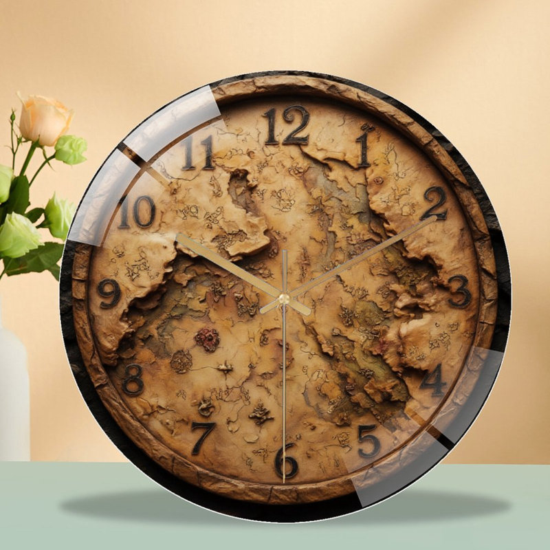 Ancienne horloge murale 12 po