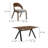 Schoonover 4 - Person Trestle Dining Set-179619388