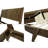 Gazelle Solid Wood Bed Frame with Artistic Patterned Headboard-43895574-22884379