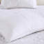 Couvre-lit blanc réversible pour très grand / très grand lit - 3 pièces, microfibre et, fin, lavable à la machine, blanc, matériau, rembourré, gracieux,
