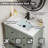 Daum Sharee 30" Freestanding Single Bathroom Vanity Set with Sink Top, Faucet, Painted Surface, 2 Deep Drawers-902127509
