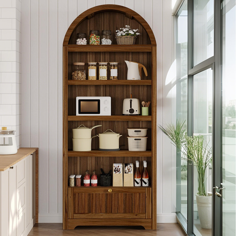 182cm H x 78.7cm W Bookcase, Brown