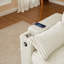 Canapé-lit avec causeuse avec accoudoirs de rangement et port USB-1617725196