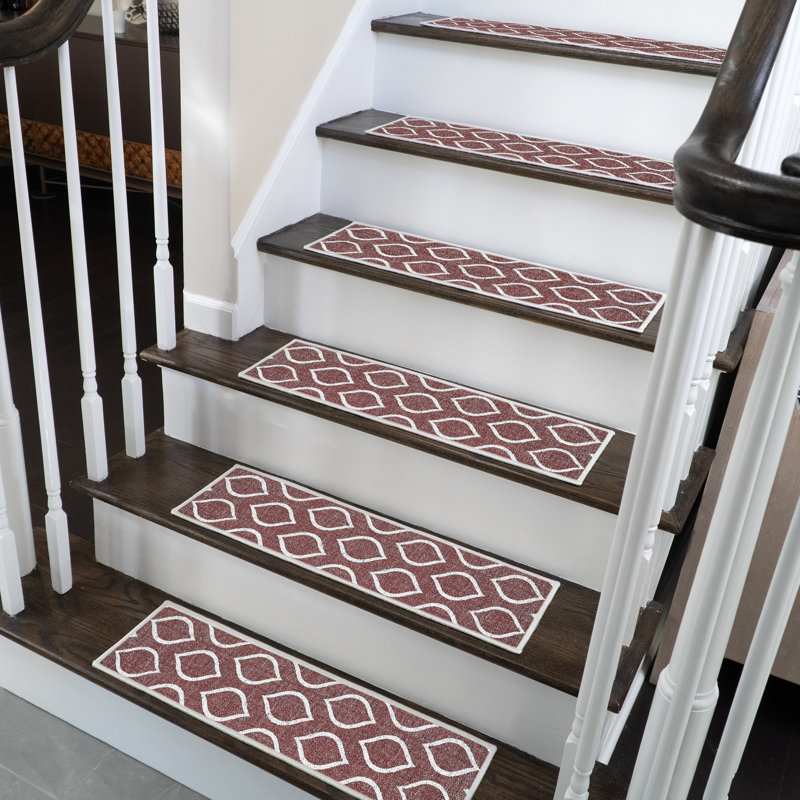 Tapis d'escalier Dalany, Marron