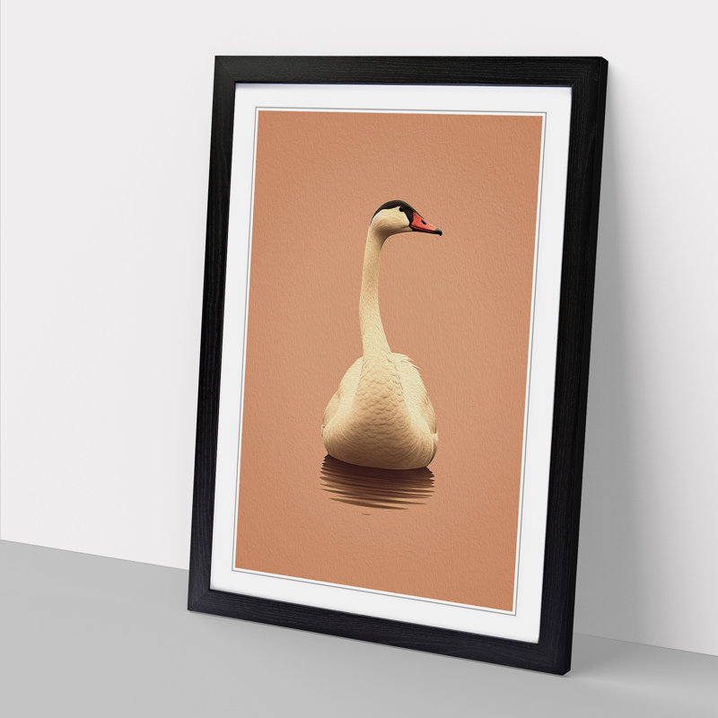 Goose Minimalism No.2 - Framed Print