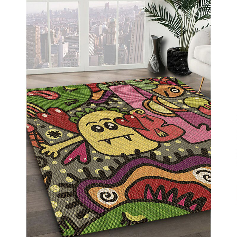 Washable Indoor Rug, Rectangle 8' x 12'