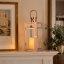 30 cm High Stainless Steel Candle Lantern for Indoor Outdoor Tabletop and Patio Use-900765315