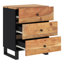Alhambra 55cm W Metal Bedside Table