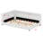 Smart Upholstered Low-Profile Bed with Connected USB Hub and Decorative Light Belt-352118500
