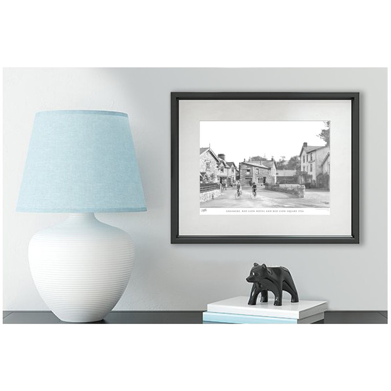 Grasmere, Red Lion Hotel And Red Lion Square 1926 by Francis Frith - Single Picture Frame Print, 40cm H x 50cm W x 2.3cm D