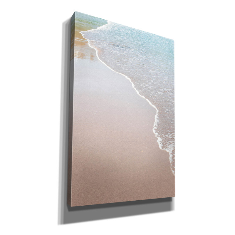 «White Oceans 51» par Ian Winistanley, art mural sur toile, H 60 po x l 40 po x P 1,5 po