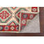 Tapis décoratif en laine de conception unique noué à la main new age kazak ivoire/marron/vert 2 pi 1 po x 3 pi 2 po Antigone