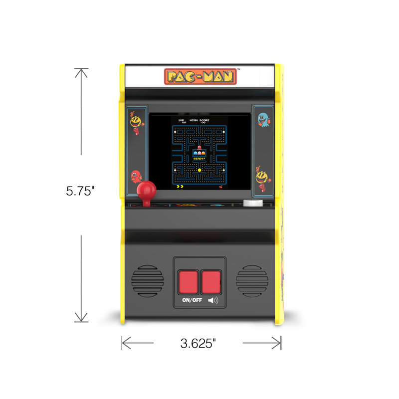 Basic Fun - Mini Classic Pac-Man Handheld Arcade Machine