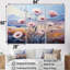 Cornflowers Rainbow Of Colours Expression I - Ensemble d'art mural fleurs de bleuet-107752279-107752282