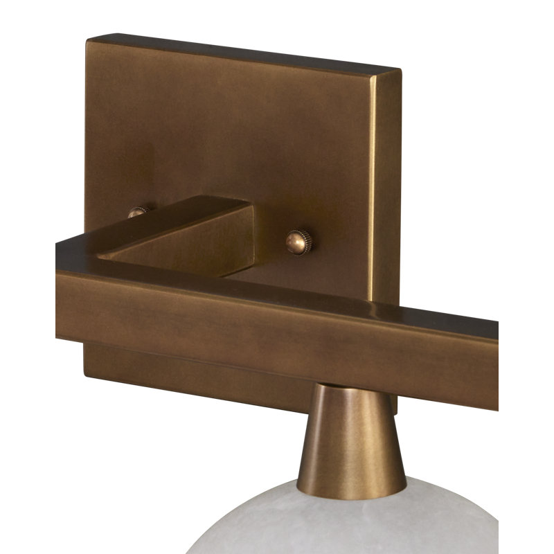 Bombelles 4 - Light Bath Bar, Antique Brass