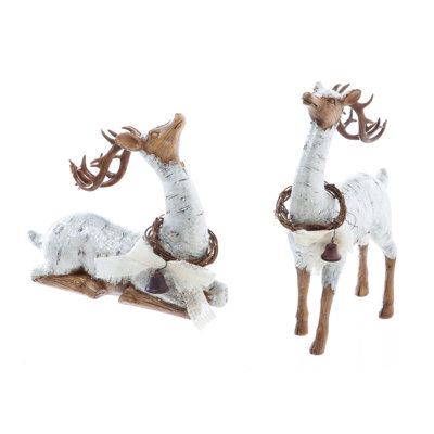 Deer Weather Resistant Plastic Garden Statue