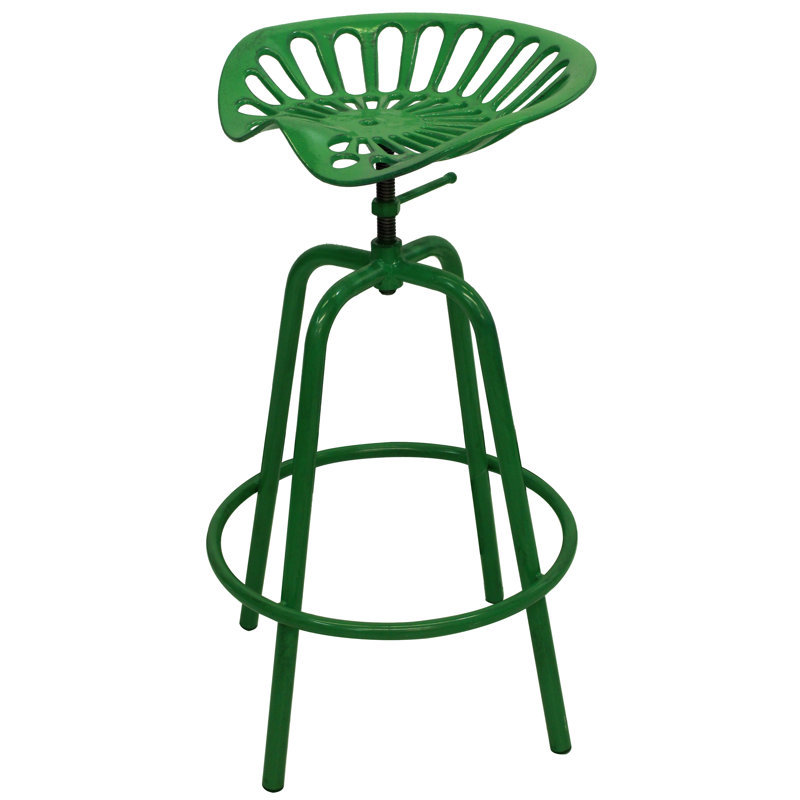 Tractor Seat Stool Green