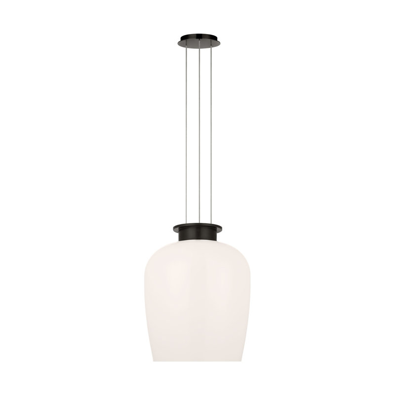 Vetro 1 - Light LED Pendant, Bronze