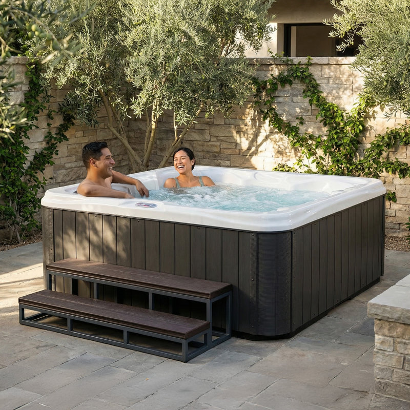Spa blanc rectangulaire 110 volts American Spas