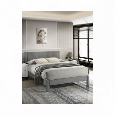 Lit plateforme tapissier Plush