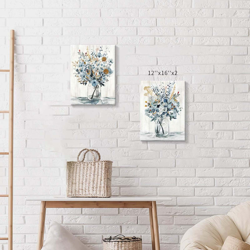 2 Piece Wrapped Canvas Print