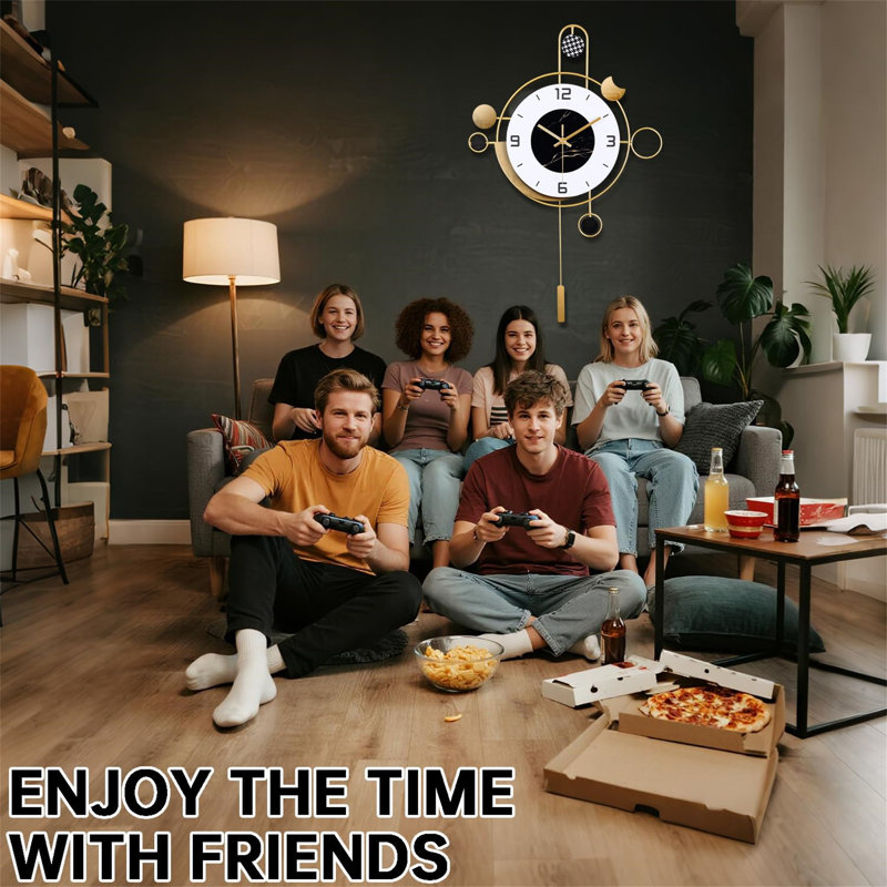 Metal Wall Clock