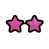 Pink/Black selected