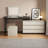 Modern, Dressing Table With Mirror And Makeup Stool, For Bedroom
