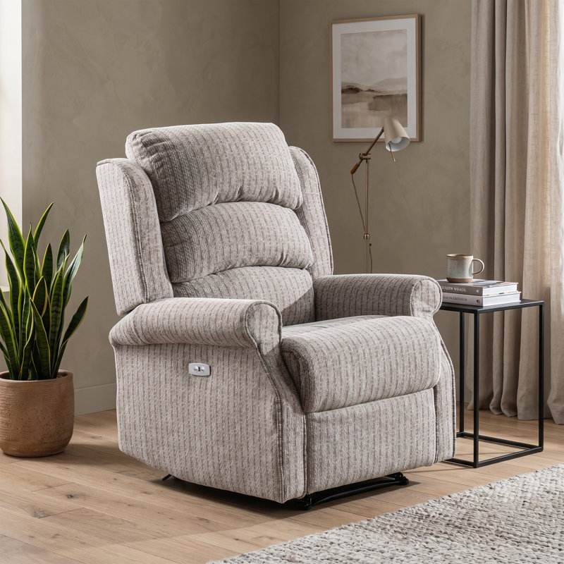 Lainey 79cm Wide Standard Recliner, Natural