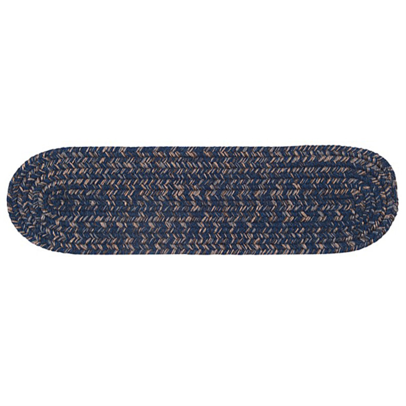 Tapis d'escalier Abey - Gris anthracite, Marine