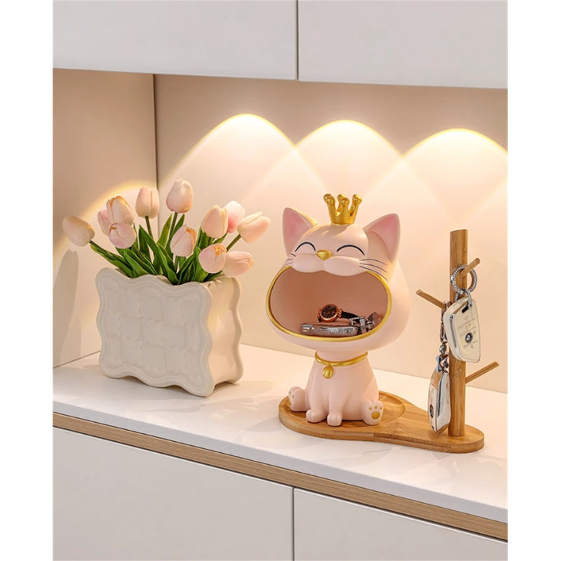Key Storage Ornament, Pink