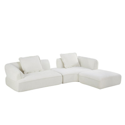 Modern L-Shaped Sectional Sofa