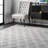 Hathorn Moroccan Trellis Handmade Tufted Black/White Wool Rug-646612963
