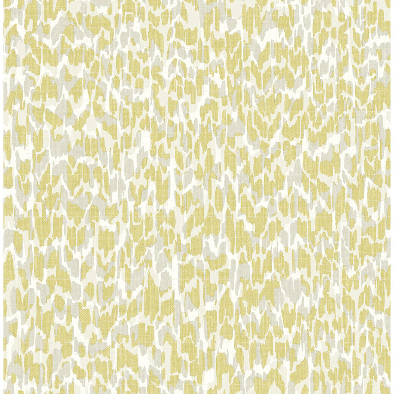Calypso Abstract Animal Print Luxury Wallpaper, Green