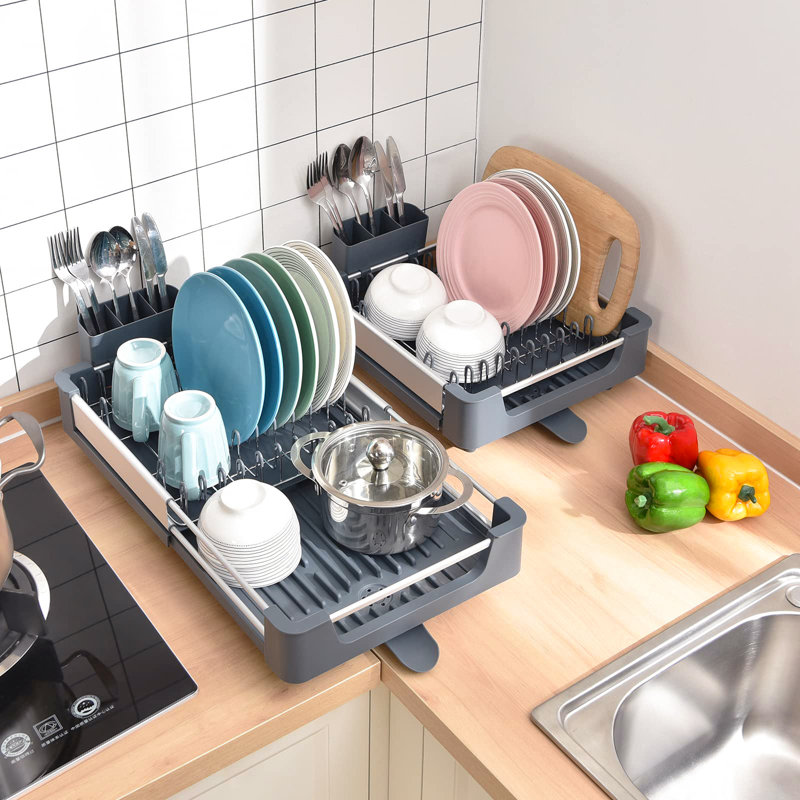 Cleaton Adjustable Dish Rack