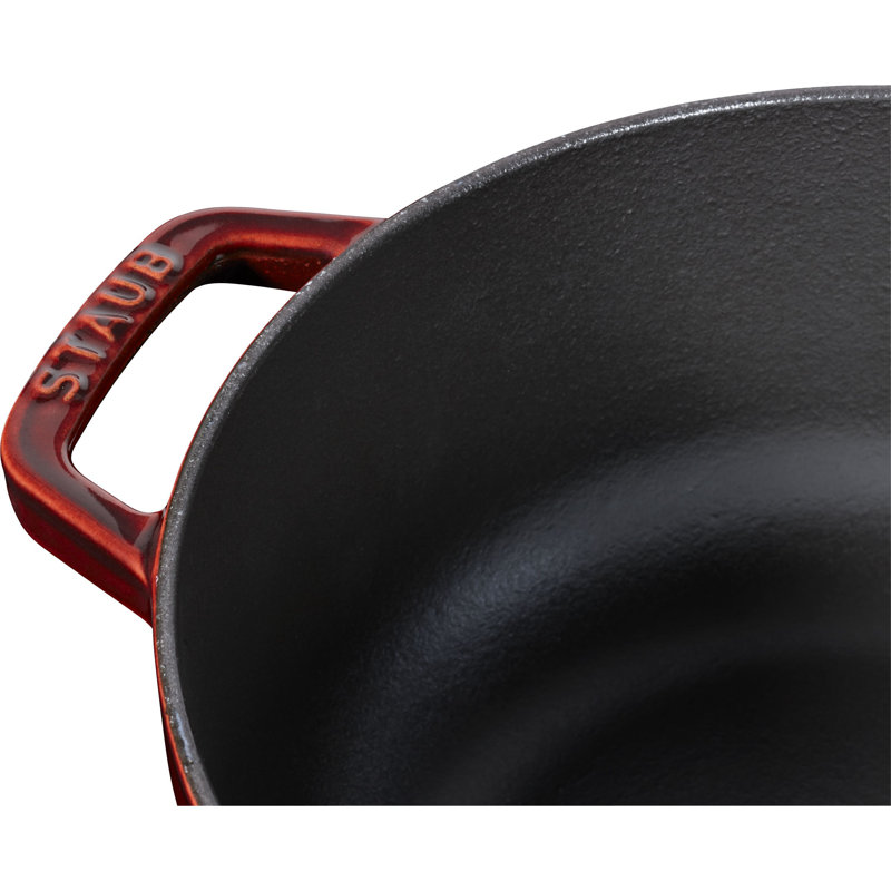Cast Iron 3.8-qt Essential French Dutch Oven, Grenadine