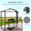 2.4 x 1.5 m BBQ Grill Gazebo