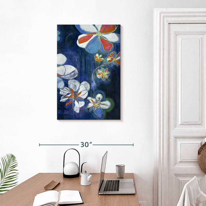 Harnek Night Blooms II, H 30 po x l 20 po