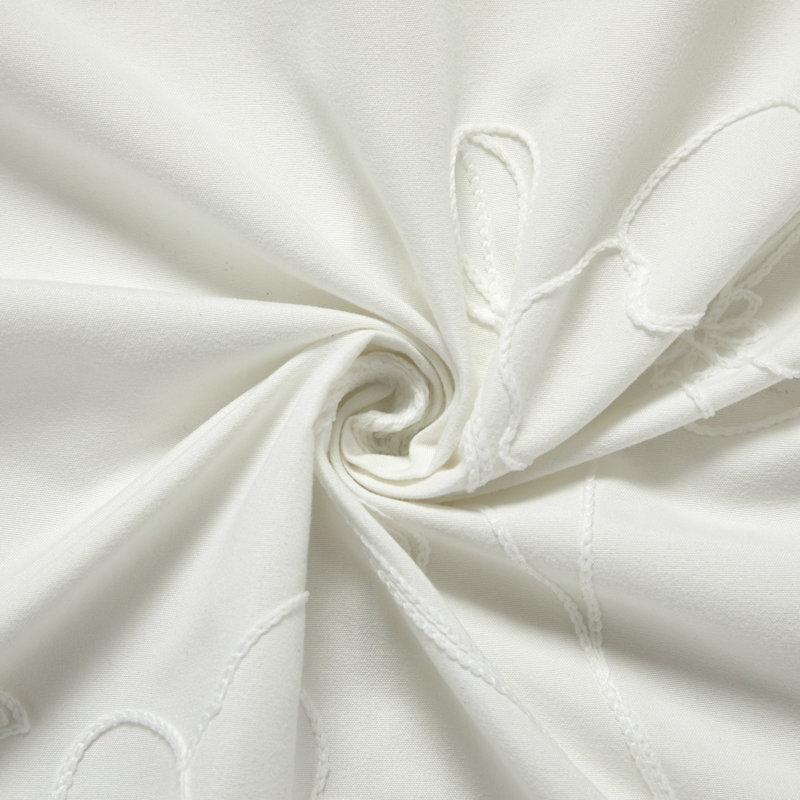 Ensemble d'édredon floral 7 pièces Safina, Édredon de grande taille et 5 pièces supplément, Beige