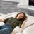 Jora Folding Upholstered Chaise Lounge with Adjustable Backrest-114549924