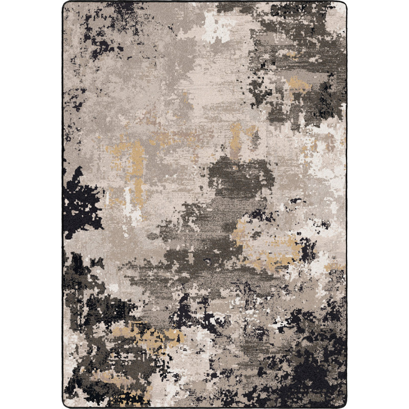 Residency Color Drift Cloud Watercolor Area Rug, Rectangle 7'8" x 10'9"