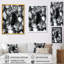 Roches et insectes noirs et gris I - art mural insectes et insectes-878212987-878212986