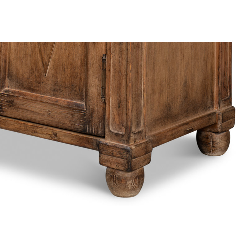 Diamond 65'' W Solid Wood Sideboard, Brown