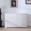 Armoire, six compartiments de rangement à tiroirs, tiroirs, bureau amovible, trois, table multifonctionnelle à pompe blanche