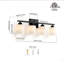 Luminaire de salle de bain 4 lumières avec abat-jour en verre opale-729199155-714120479