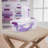 Sterilite Clear View Storage Container Tote w/ Latching Lid