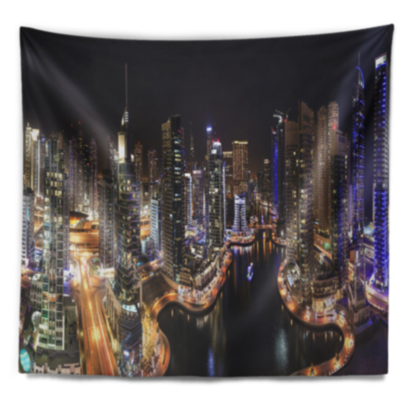 Polyester Tapestry, 32" H x 39" W
