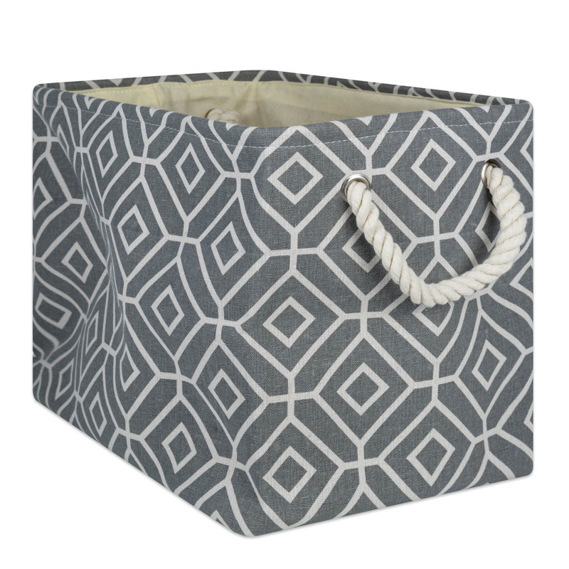Cube ou bac Amado, H 15 po x l 12 po x P 17,75 po, Gris